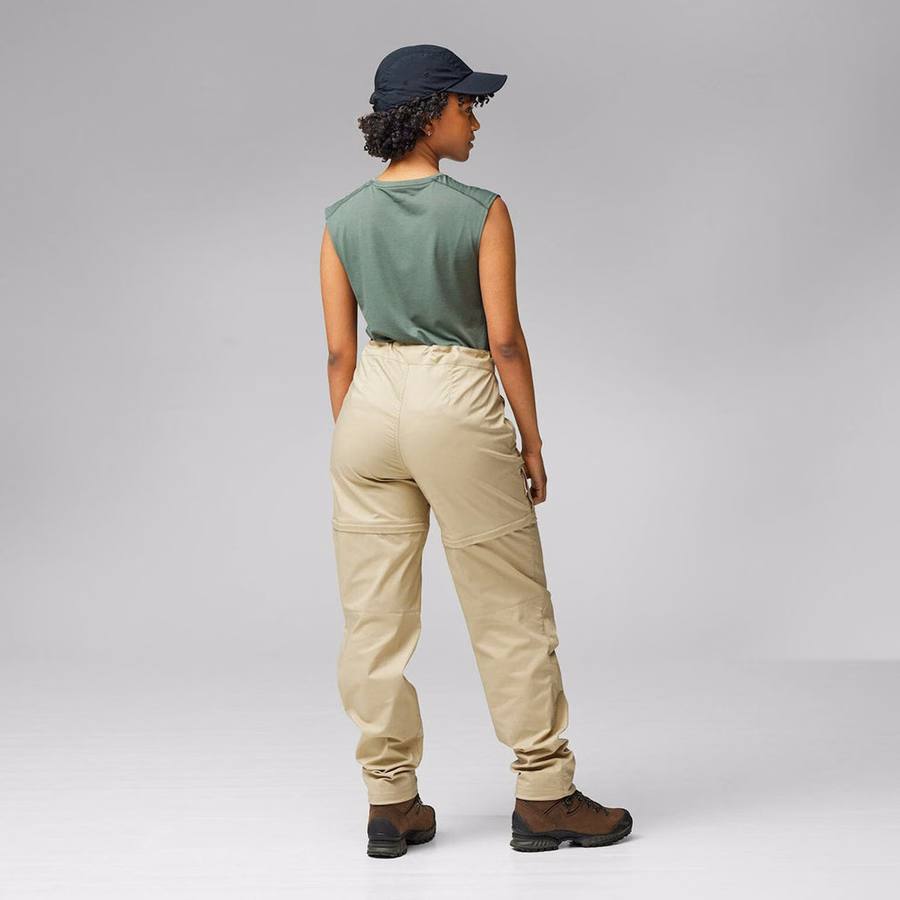 Womens Abisko Hike Zip Off Trousers Short Leg