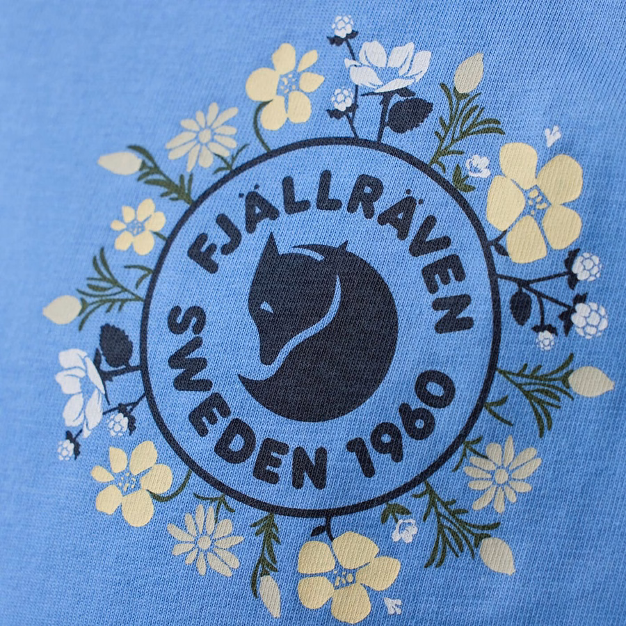 Womens Fjallblomster Logo TShirt