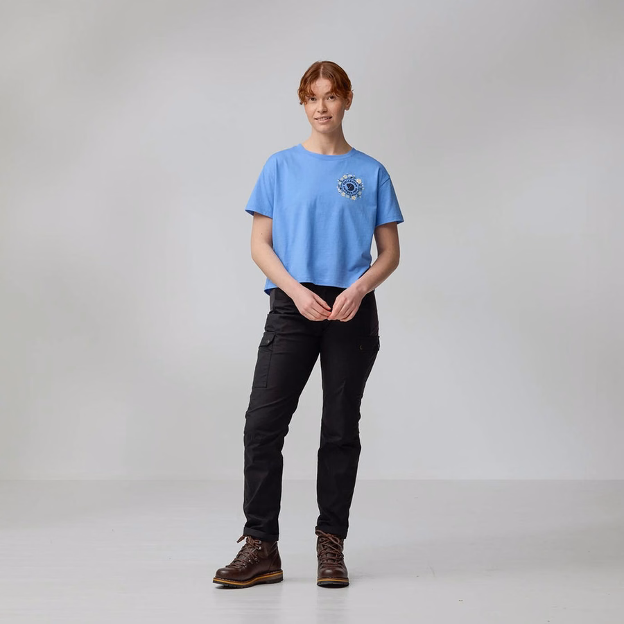 Womens Fjallblomster Logo TShirt