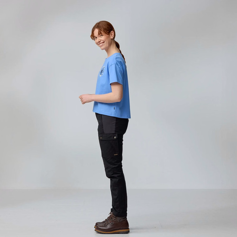 Womens Fjallblomster Logo TShirt