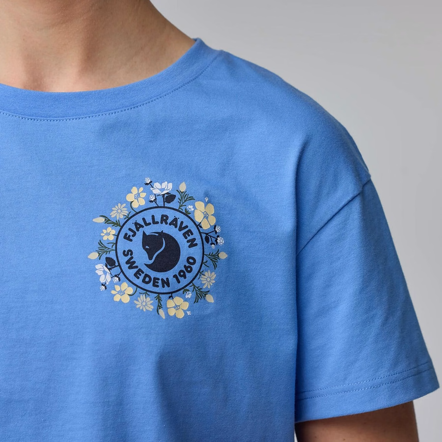 Womens Fjallblomster Logo TShirt