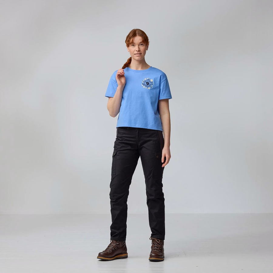 Womens Fjallblomster Logo TShirt